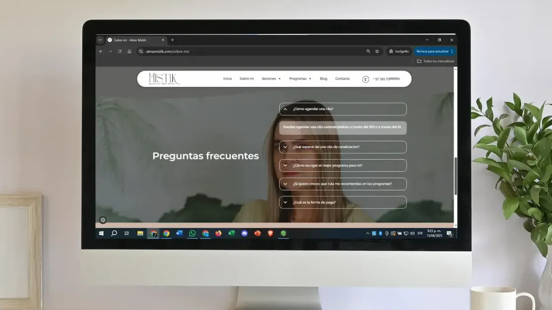 Alma Mistik — marca personal, captura 4
