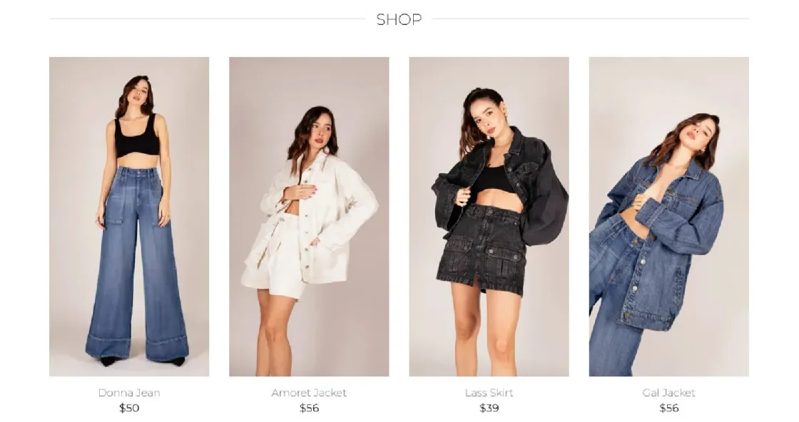 Fredda Shop — tienda online, captura 8