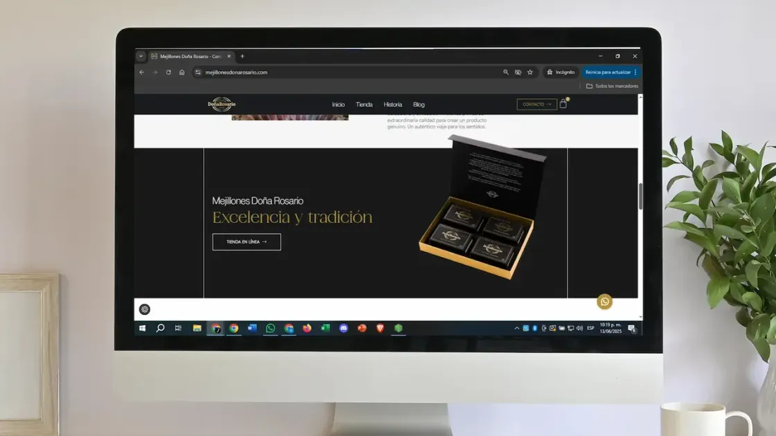 Mejillones Doña Rosario — tienda online, captura 4