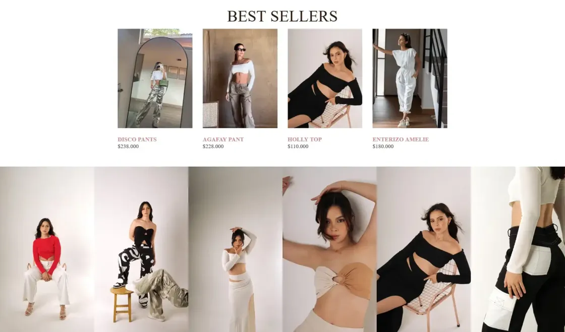 Soletrend — tienda online, captura 2